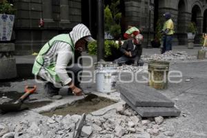 SUSTITUCIÓN DE LAJAS EN EL PRIMER CUADRO