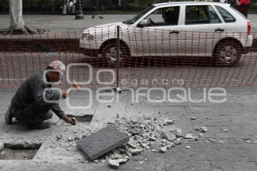 SUSTITUCIÓN DE LAJAS EN EL PRIMER CUADRO