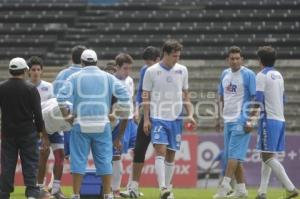 FUTBOL . PUEBLA FC REGRESA A ENTRENAMIENTOS