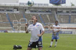 FUTBOL . PUEBLA FC REGRESA A ENTRENAMIENTOS