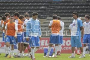 FUTBOL . PUEBLA FC REGRESA A ENTRENAMIENTOS