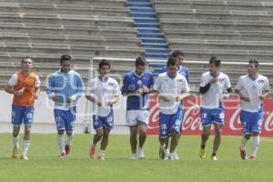 FUTBOL . PUEBLA FC REGRESA A ENTRENAMIENTOS
