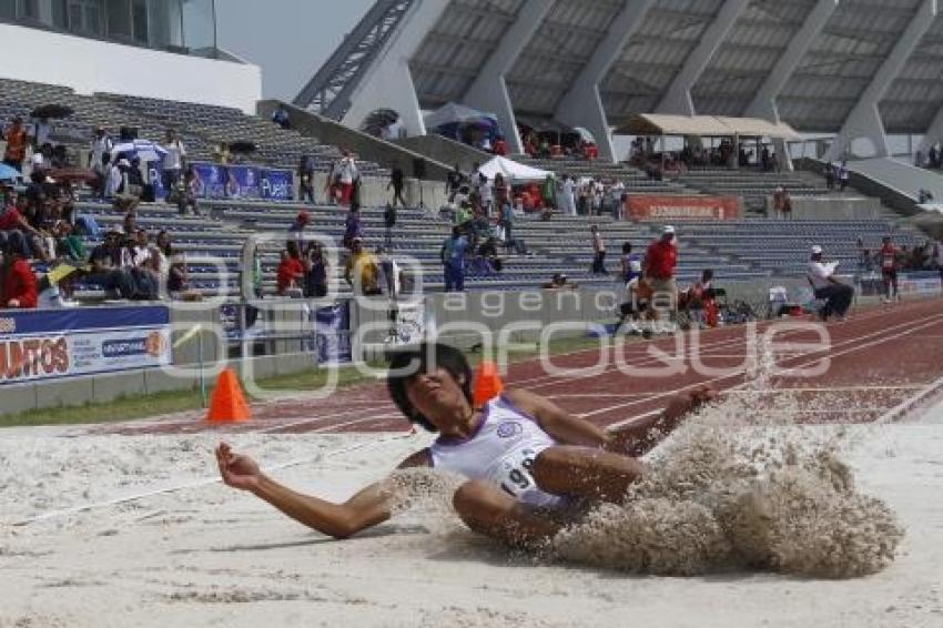 OLIMPIADA NACIONAL PUEBLA 2012 . ATLETISMO