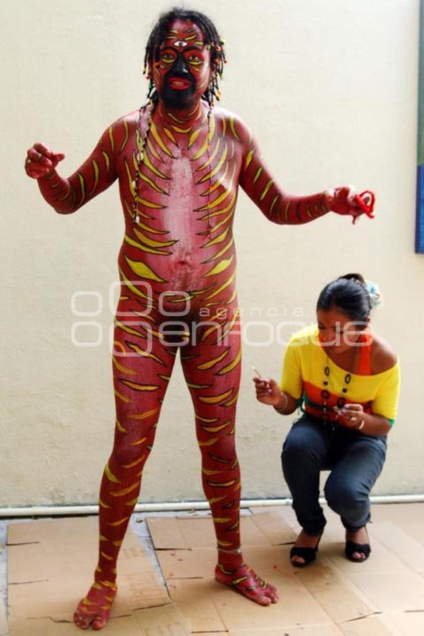 BODY PAINT. EL CUERPO ERÓTICO