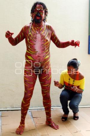 BODY PAINT. EL CUERPO ERÓTICO