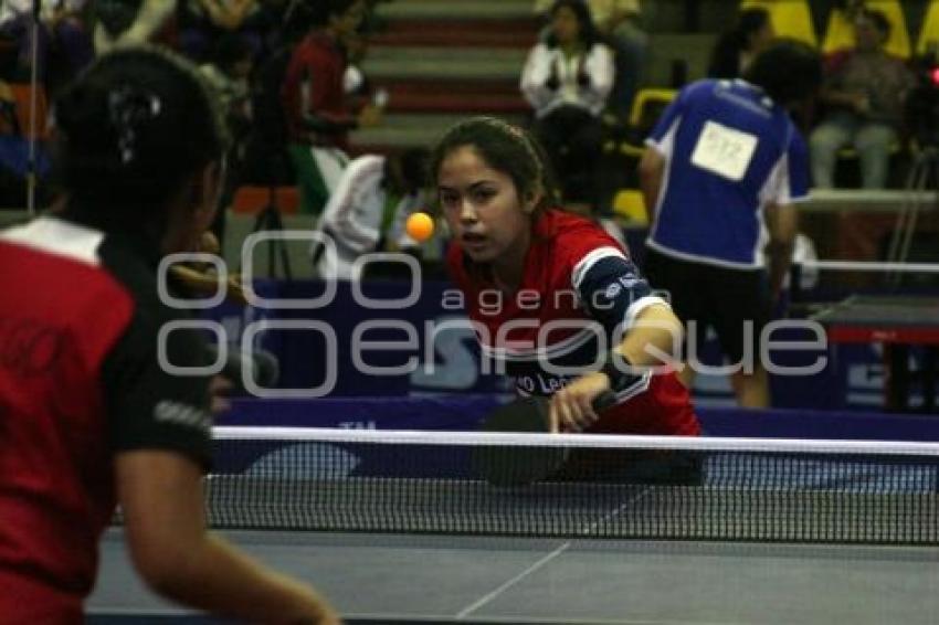 TENIS DE MESA. OLIMPIADA JUVENIL NACIONAL