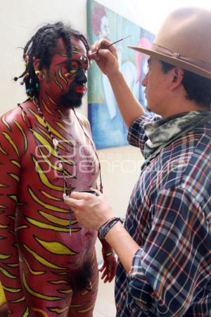 BODY PAINT. EL CUERPO ERÓTICO