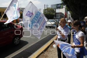 VOLANTEAN PANISTAS EN 31 ORIENTE