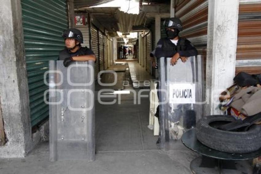 OPERATIVO POLICÍA EN MERCADO INDEPENDENCIA