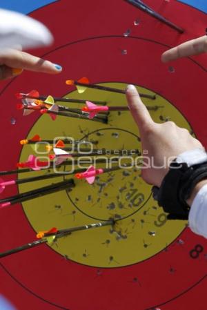 TIRO CON ARCO . OLIMPIADA NACIONAL PUEBLA 2012