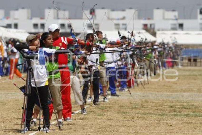 TIRO CON ARCO . OLIMPIADA NACIONAL PUEBLA 2012