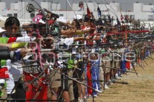 TIRO CON ARCO . OLIMPIADA NACIONAL PUEBLA 2012