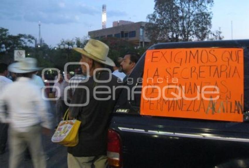 MANIFESTACIÓN EN ACATLÁN