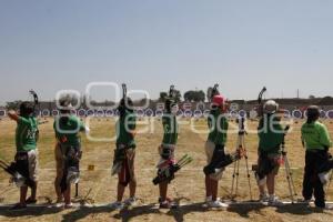 TIRO CON ARCO . OLIMPIADA NACIONAL PUEBLA 2012