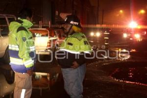 INCENDIO BODEGA TEXTIL