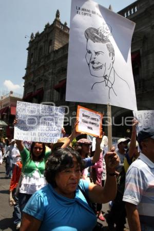 MARCHA ANTIPEÑA ZÓCALO