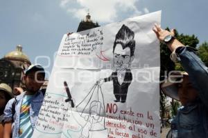 MARCHA ANTIPEÑA ZÓCALO