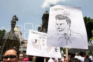 MARCHA ANTIPEÑA ZÓCALO