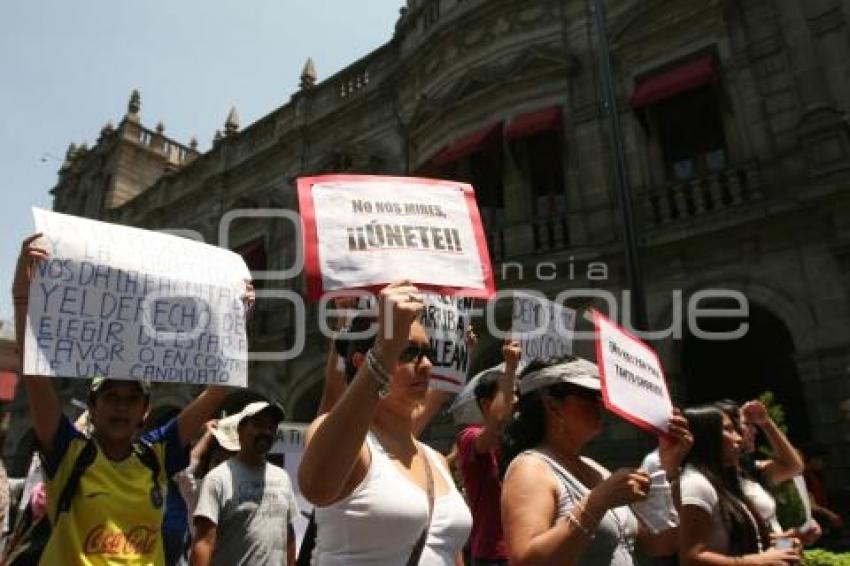 MARCHA ANTIPEÑA ZÓCALO