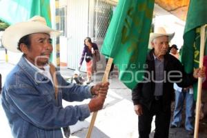 MANIFESTACIÓN UNTA EN SAGARPA