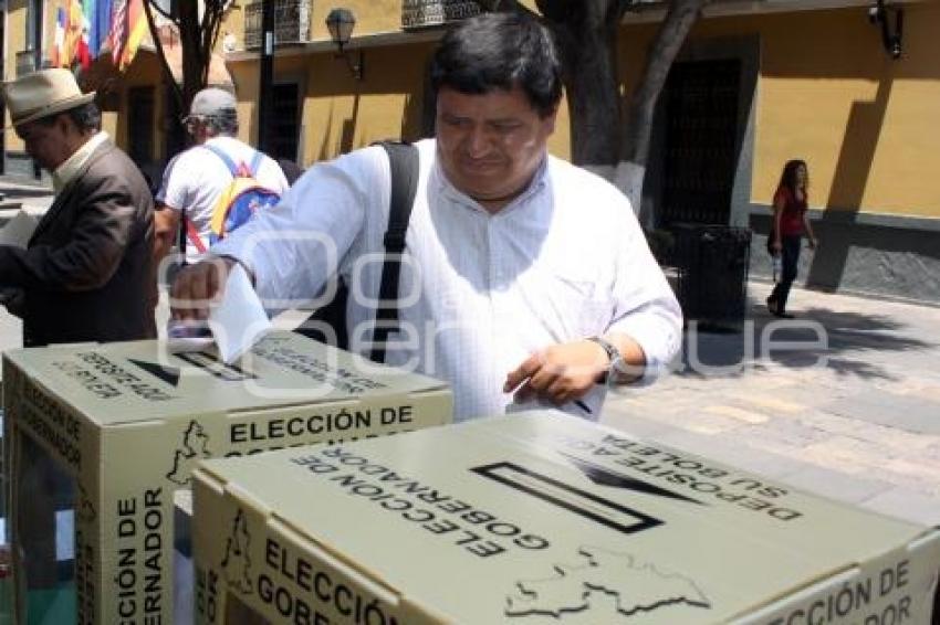 SIMULACRO DE VOTACIONES