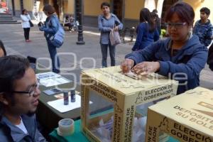 SIMULACRO DE VOTACIONES