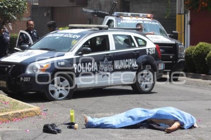 POLICÍA ASESINADO EN ANZURES