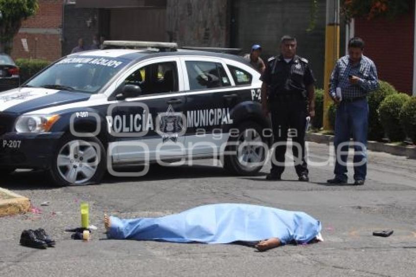 POLICÍA ASESINADO EN ANZURES