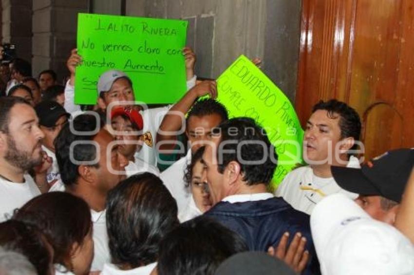 MANIFESTACIÓN TRABAJADORES AYUNTAMIENTO