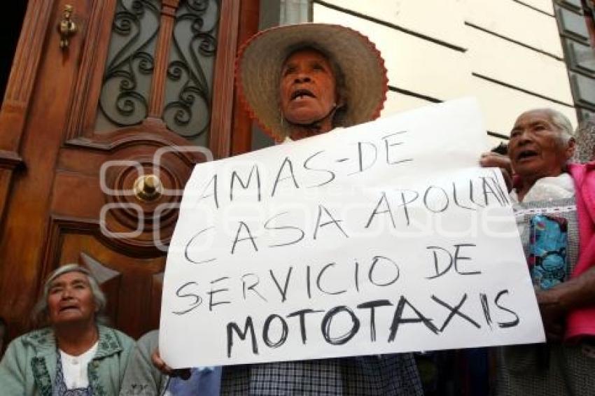 MANIFESTACIÓN DE MOTOTAXIS