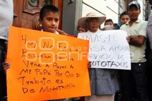 MANIFESTACIÓN DE MOTOTAXIS