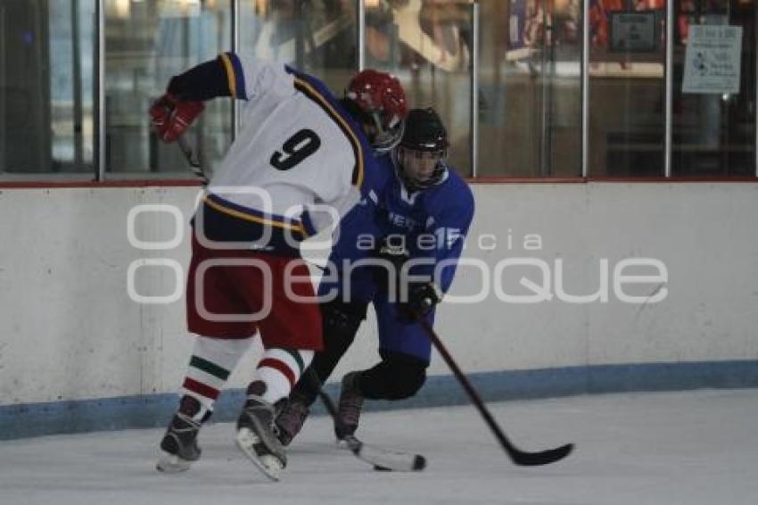 HOCKEY SOBRE HIELO . OLIMPIADA NACIONAL PUEBLA 2012