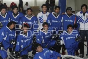 HOCKEY SOBRE HIELO . OLIMPIADA NACIONAL PUEBLA 2012