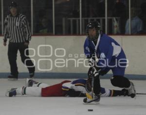 HOCKEY SOBRE HIELO . OLIMPIADA NACIONAL PUEBLA 2012