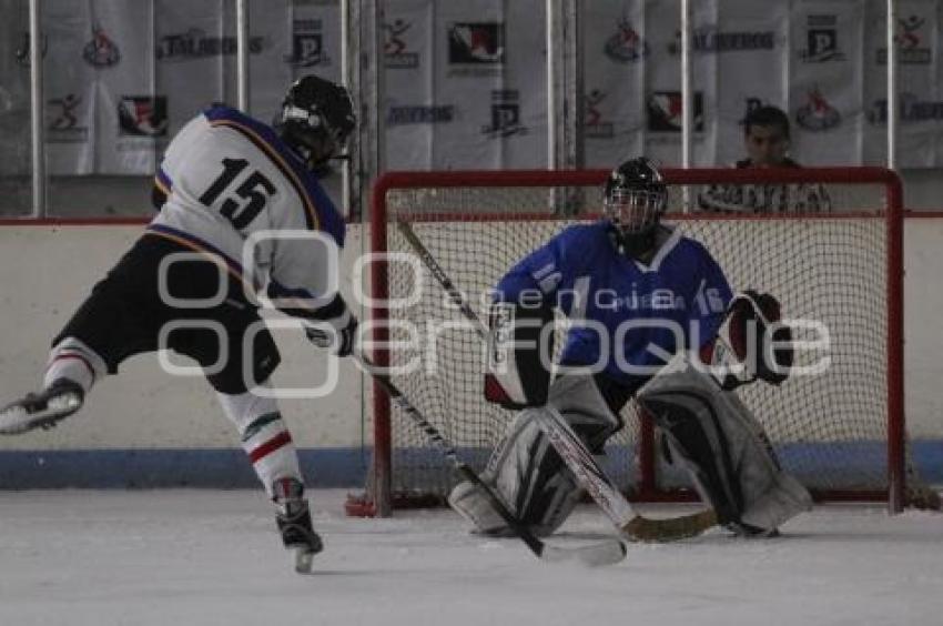 HOCKEY SOBRE HIELO . OLIMPIADA NACIONAL PUEBLA 2012