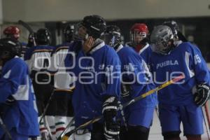 HOCKEY SOBRE HIELO . OLIMPIADA NACIONAL PUEBLA 2012