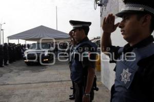 HOMENAJE PÓSTUMO A POLICÍA CAÍDO