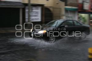 CAE LLUVIA INTENSA EN PUEBLA