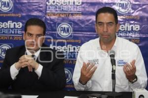 RUEDA DE PRENSA CANDIDATOS SENADO PAN