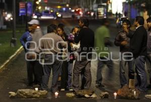 CIERRAN REFORMA Y EXIGEN JUSTICIA POR ASESINATO EN LA ROMERO VARGAS