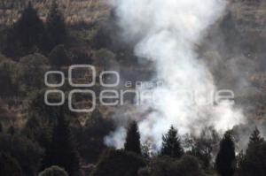 INCENDIO EN LA MALINCHE