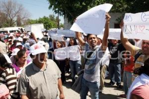 MANIFESTACIÓN 132 EN VISITA DE EPN A IZÚCAR