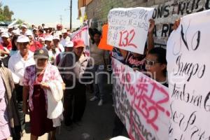 MANIFESTACIÓN 132 EN VISITA DE EPN A IZÚCAR