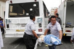 MUERE ATROPELLADO POR TRANSPORTE PÚBLICO