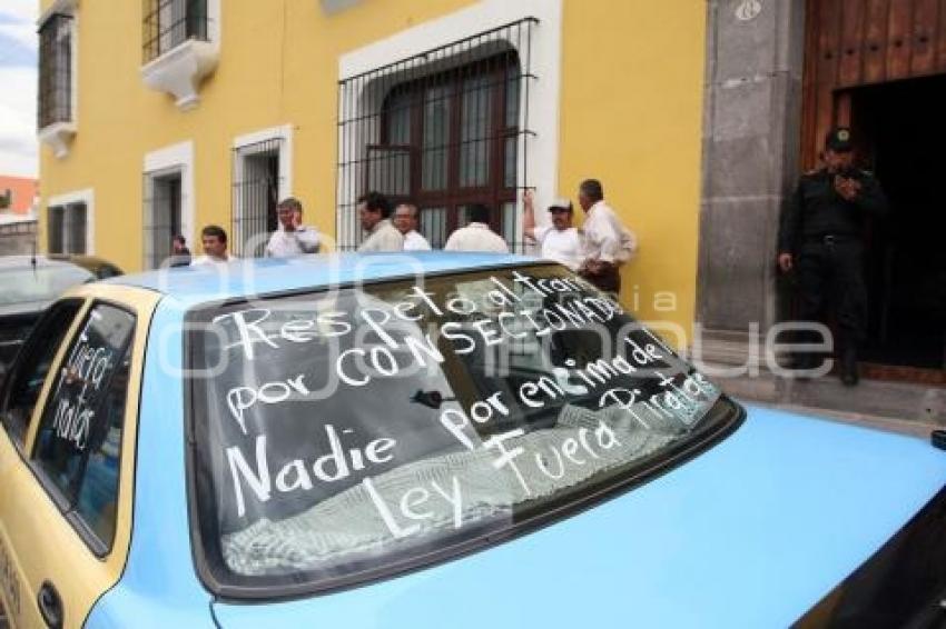 MANIFESTACIÓN TAXISTAS