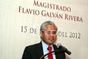 MAGISTRADO FLAVIO GALVÁN RIVERA