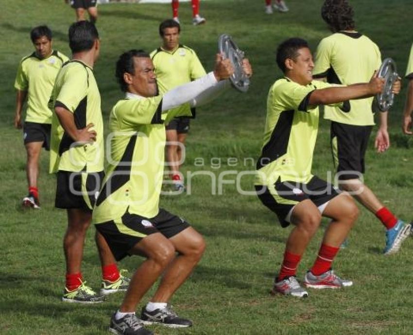 ENTRENAMIENTO LOBOS DE LA BUAP . REFUERZOS