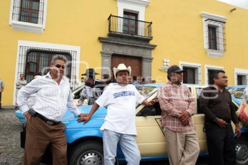 MANIFESTACIÓN TAXISTAS