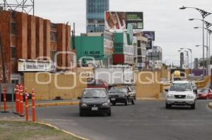 CIERRE BULEVAR NORTE ALTURA DISTRIBUIDOR JUÁREZ SERDÁN