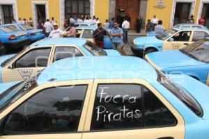 MANIFESTACIÓN TAXISTAS